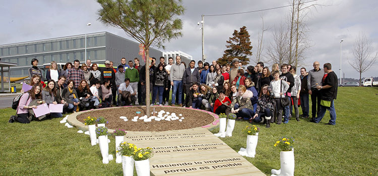 Jardin Igualdad Lantegi Batuak UPV